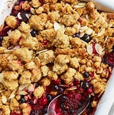  Fruit & almond crumble (Pre-order 9th- 12th March)