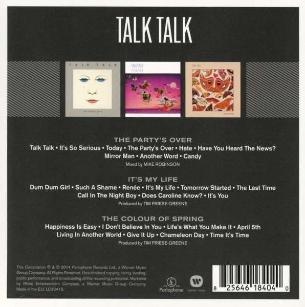 Talk Talk – The Triple Album Collection, 3CD SET, NEW