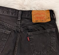 Image 4 of Men 501 Black Levi's