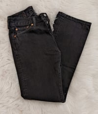 Image 1 of Men 501 Black Levi's