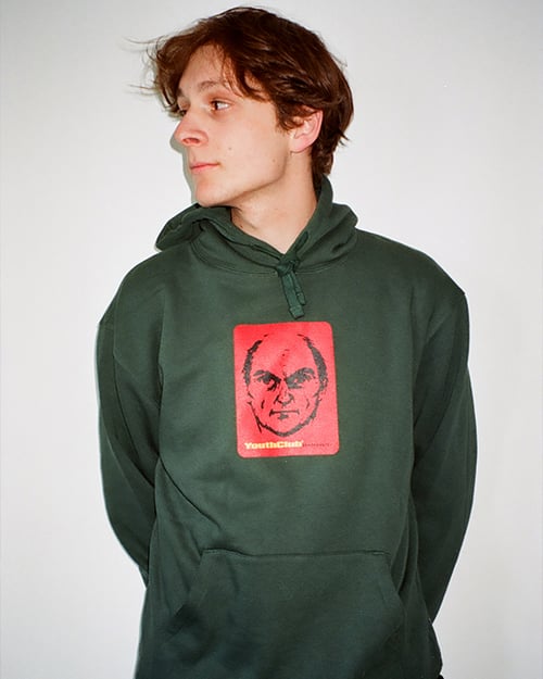 Image of Florence Hoodie / Bottle Green
