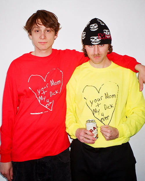 Image of Your Mom L/S Tee / Red