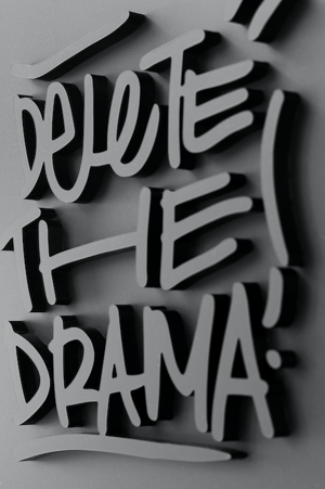 Image of Delete the drama! 