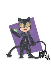 Image 5 of Stickers-  Chibi The Batman (Online Only)