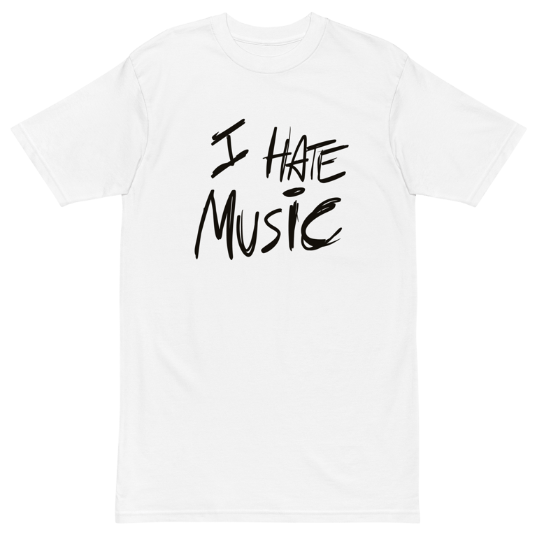 I HATE MUSIC VALIANT TURTLE TSHIRT