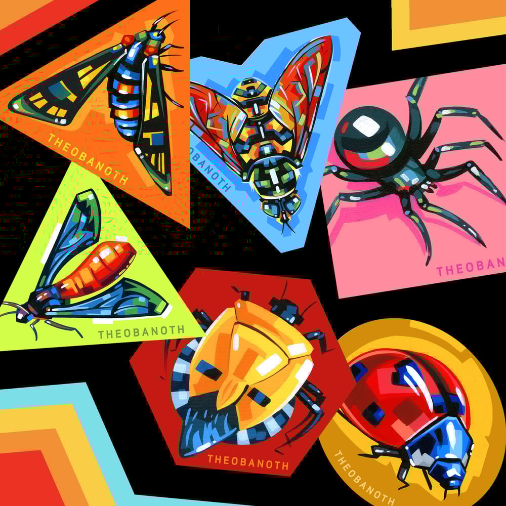 Bugs Series - Sticker Packs
