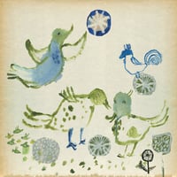 Print:Spring Birds