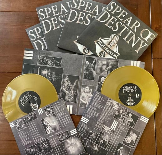 Spear of Destiny WorldService@35 on GOLD Vinyl 