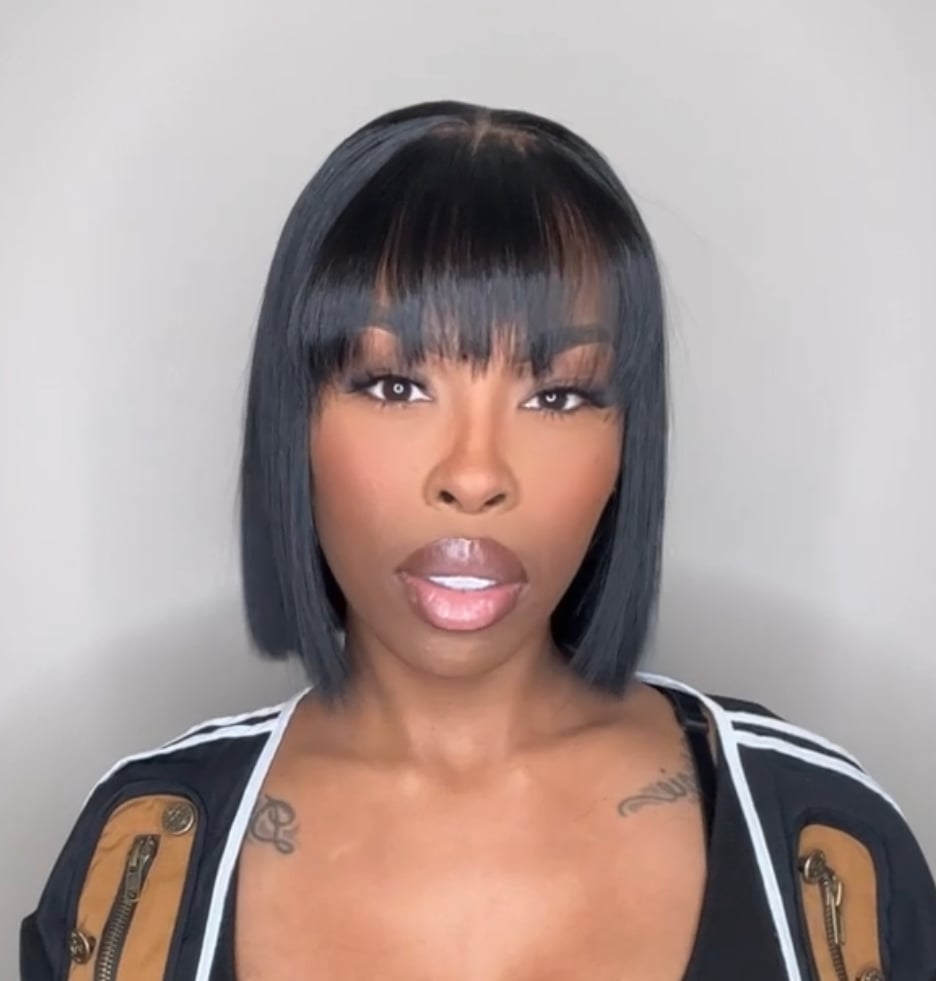 HD FRONTAL BLUNT CUT BANG WIG HSBNwigs