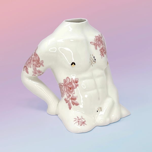 Image of Muscle Mary Fit Vessel with 22kt Gold