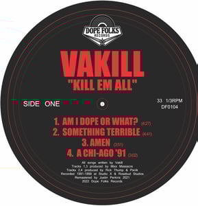 Image of VAKILL "KILL 'EM ALL" EP