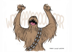 Chewie print