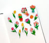 Tulip Washi Stickers