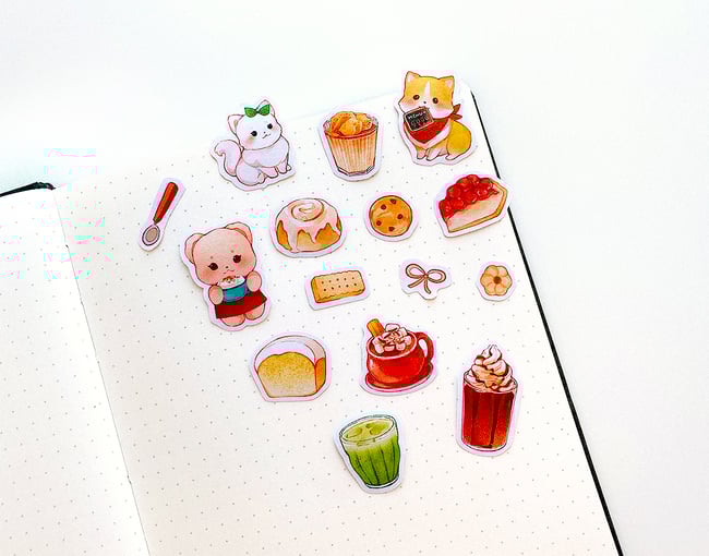 Coco's Cafe Washi Stickers