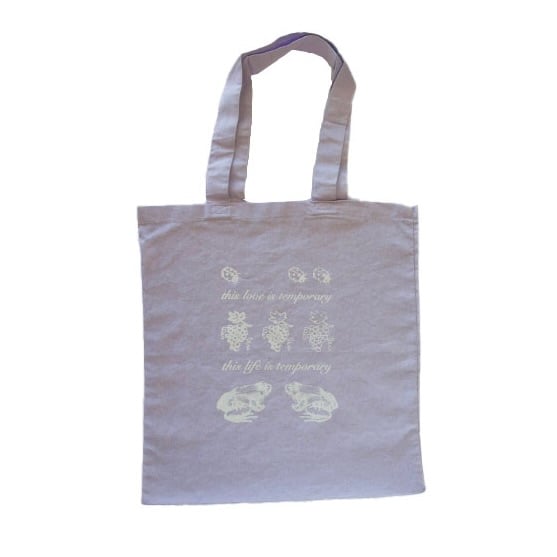 Temporary Lavender Tote