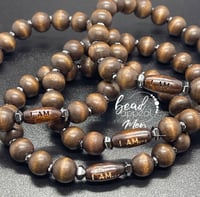 Image 1 of Men Affirmation Bracelets 