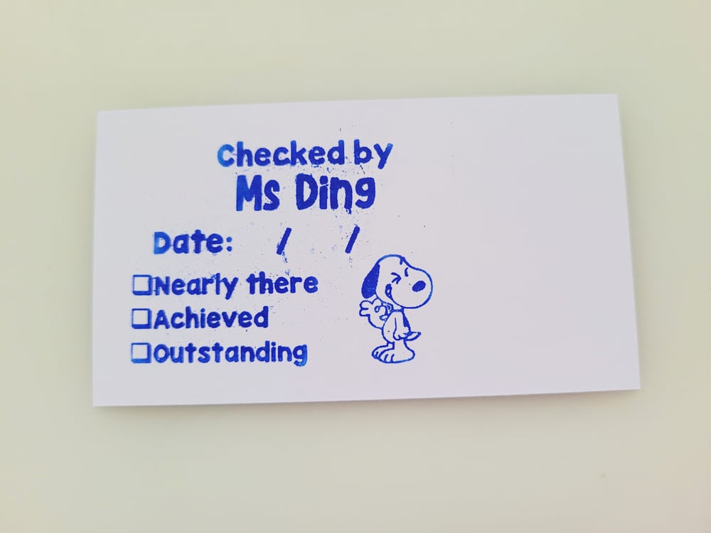 Checked By Checklist Stamp