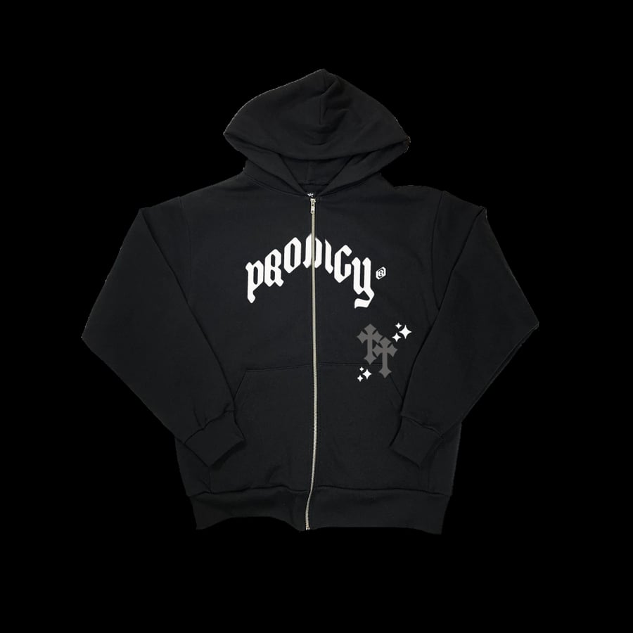 Image of PRODIGY ZIP UP [BLACK]