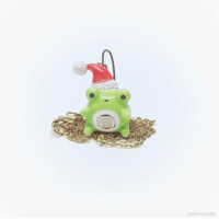 Image 1 of santa frog necklace