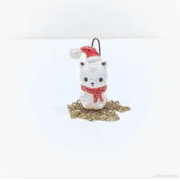 Image 1 of santa hamster necklace