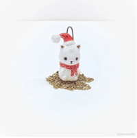 Image 2 of santa hamster necklace