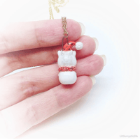 Image 4 of santa hamster necklace