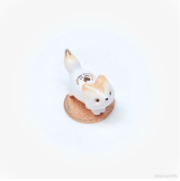 Image 5 of Orange fox figurine