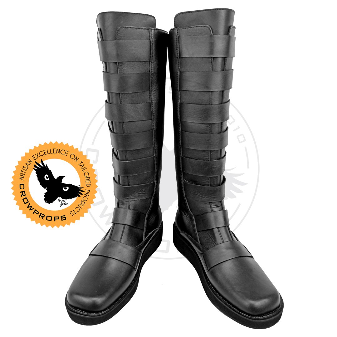 Image of Moff Gideon Long Boots (with back zippers)