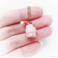 Image 3 of santa octopus necklace