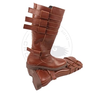 Image of Obi Reddish Long Boots (EP 1, 2 & 3)