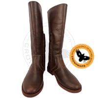 Image 1 of Poe EP9 Horse Riding Dark Brown Long Boots