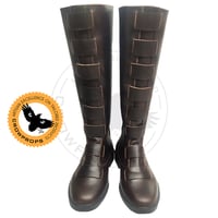 Image 1 of Quigonjin Brown Long Boots