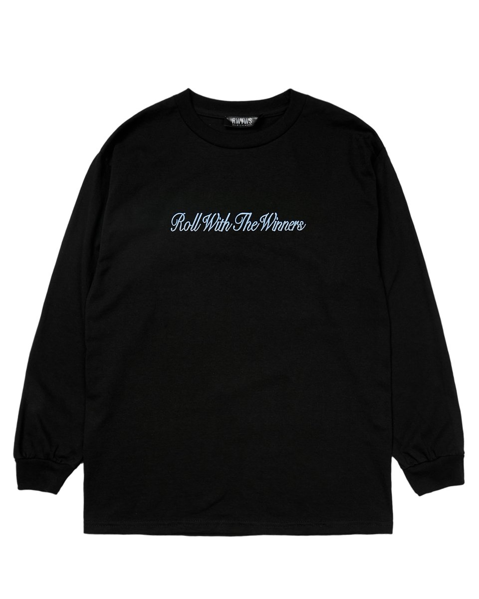 RWTW$ Baby Blue Logo Long Sleeve | ROLL WITH THE WINNER$