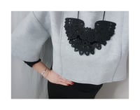 Image 2 of ogrlica CVET - ČIPKA // BLOSSOM necklace - LACE