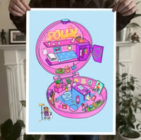 Image 2 of Mighty Max & Polly Pocket A2 Print
