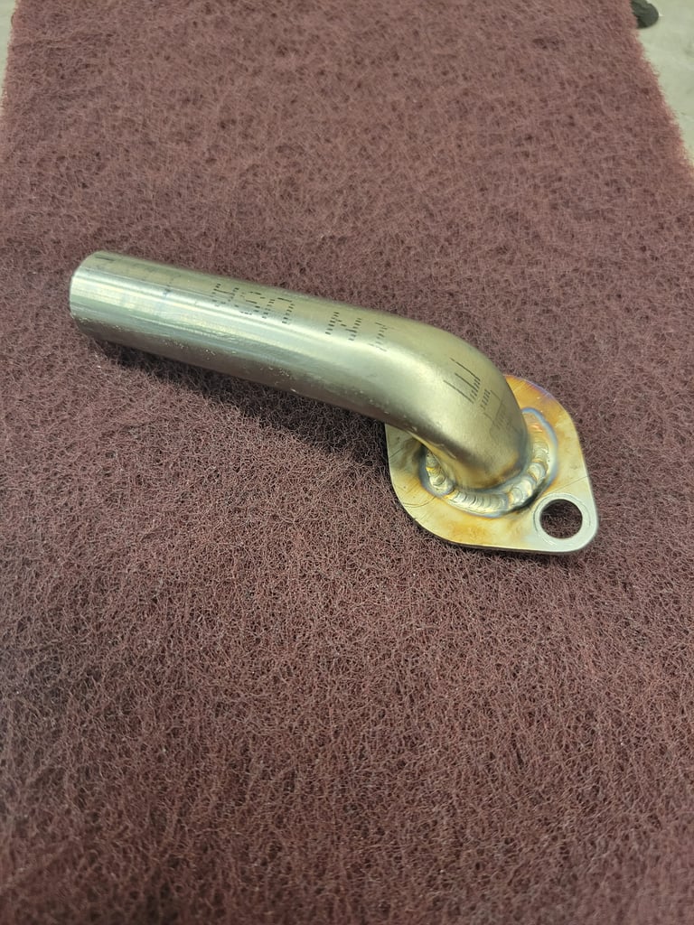 Power steering inlet