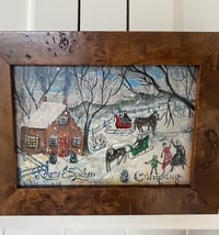 Image 2 of A painting called COMPANY -sold to TERESA