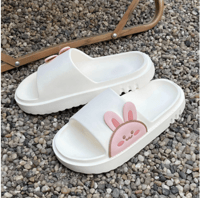 Home Beach Women Summer House Platform Slippers Indoor Eva Female Soft Flat Sandals Men Mules Cute