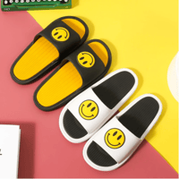 Couple Smiley Slippers Men Indoor Bathroom Anti-slip Eva Soft Leisure Shoes Women House Slippers Thi