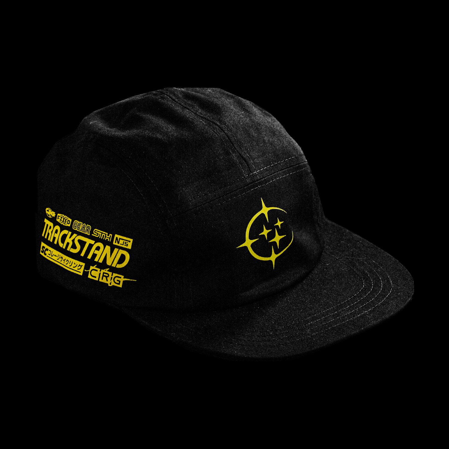 Courage Racing - Suba-black 5 Panel cap 