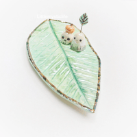 Image 2 of Leaf ghost ring dish