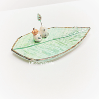 Image 3 of Leaf ghost ring dish