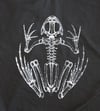 Skeleton Frog Black Tee