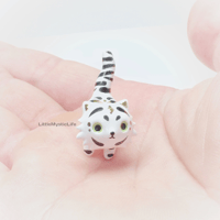 Image 4 of White tiger figurine