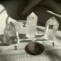 Clear Quartz Small Towers