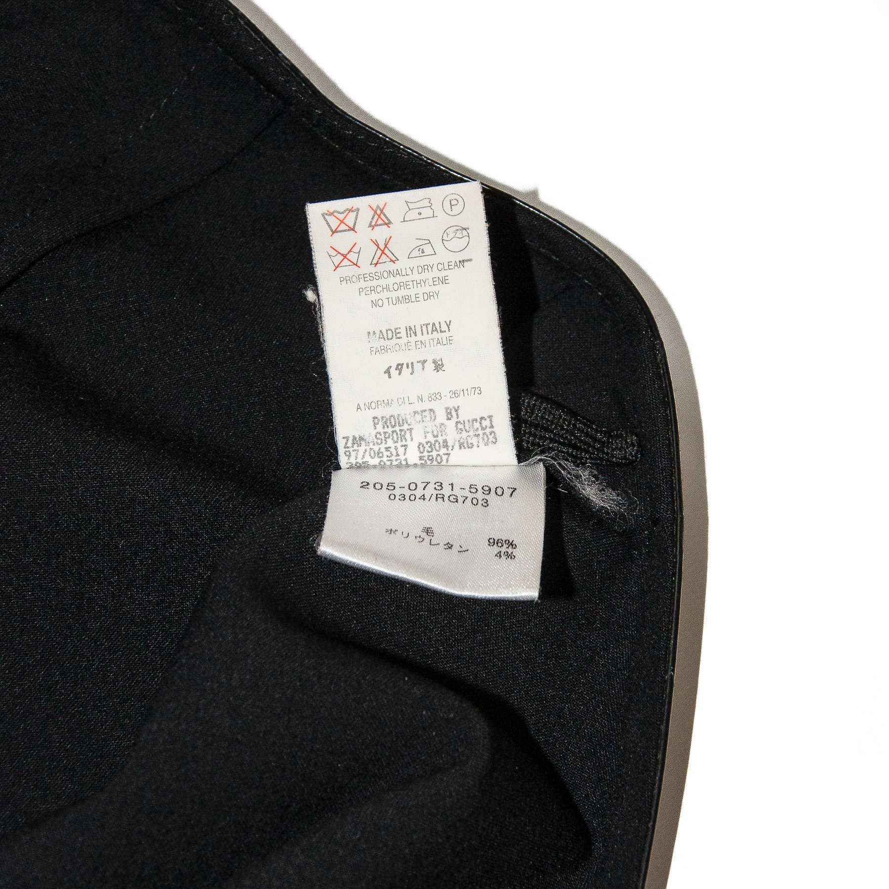 Image of Gucci by Tom Ford 1997 Runway Wrap Skirt