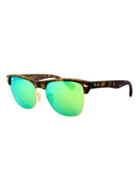 Ray-Ban Clubmaster RB4175 6092/19 Sunglass , Brown Havana/Gold