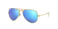 Image 3 of RAY BAN RB 3025 SUNGLASSES GOLD-BLUE