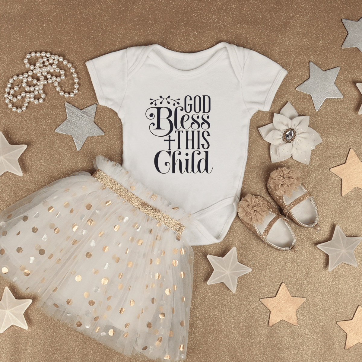 Image of God Bless This Child Onesie