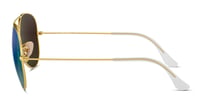 Image 3 of RAY BAN RB 3025 SUNGLASSES GOLD-GREEN